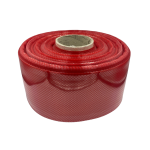 osłonka barierowa termokurczliwa 115/73  z wzorem czerwonej kratki