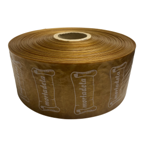 słonka białkowa ∅80 z nadrukiem 'mortadela'